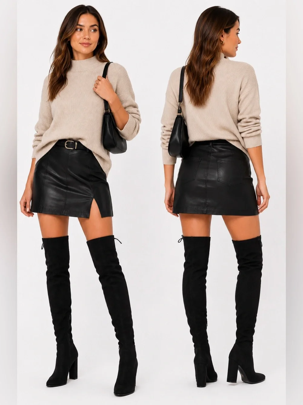 Vince Camuto | Tapley Over The Knee Suede Boots with Lace back Size 5.5 NEW